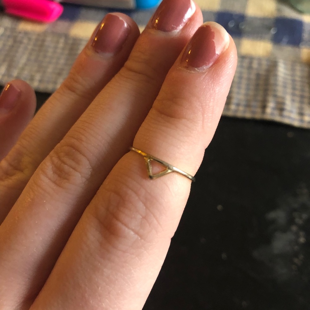 Triangle midi ring - Picture 2 of 3